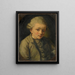 Mozart-maalaus - Jean-Baptiste Greuze — kehystetty taideteos seinällä