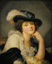 Portrait d'une femme - Jean-Baptiste Greuze — näkymä teoksesta