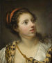 La nymphe Callisto - Jean-Baptiste Greuze — näkymä teoksesta