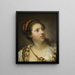 La nymphe Callisto - Jean-Baptiste Greuze — kehystetty taideteos seinällä