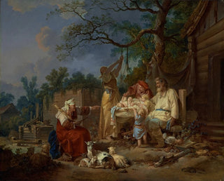 Le Berceau russe - Jean-Baptiste Le Prince — näkymä teoksesta
