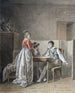 Conversation dans un intérieur - Jean-Baptiste Mallet — näkymä teoksesta