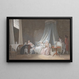 JeanBaptiste Mallet - Madame Royale Cared for by Doctor Brunier January 24 1793.webp