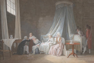 JeanBaptiste Mallet - Madame Royale Cared for by Doctor Brunier January 24 1793.webp