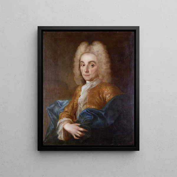 Charles François De La Baume Le Blanc Duke Of La Vallière - Jean-Baptiste Oudry — kehystetty taideteos seinällä