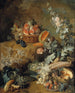 hedelmien ja vihannesten asetelmasta - Jean-Baptiste Oudry — näkymä teoksesta