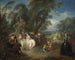 Juhlapäivä - Jean-Baptiste Pater — näkymä teoksesta