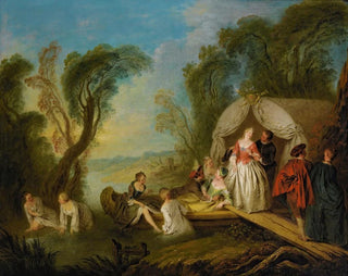Juhla- jahti: Nautintolaiva - Jean-Baptiste Pater — näkymä teoksesta