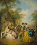 La Danse, The Dance - Jean-Baptiste Pater — näkymä teoksesta