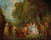 Les divertissements champêtres - Jean-Baptiste Pater — näkymä teoksesta