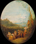 Kevät - Jean-Baptiste Pater — näkymä teoksesta