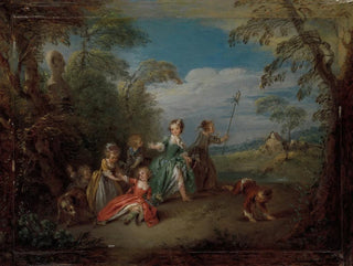 L'Âge d'or - Jean-Baptiste Pater — näkymä teoksesta