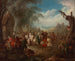 Troupes en marche - Jean-Baptiste Pater — näkymä teoksesta