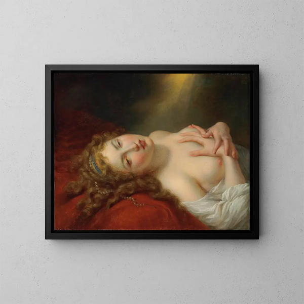 Dana - Jean-Baptiste Regnault — kehystetty taideteos seinällä