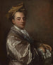 Portrait of a sculptor - Jean-Baptiste Santerre — näkymä teoksesta