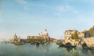 JeanBaptiste van Moer - The Punta Della Dogana And Grand Canal Venice.webp