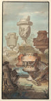 Fantaisie de ruines, vases et urnes - Jean-Charles Delafosse — näkymä teoksesta