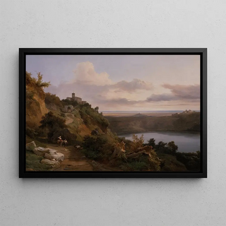 JeanCharles Joseph Rmond - Lake Nemi.webp