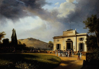 JeanCharles Joseph Rmond - Le Pavillon de Bagatelle actuel Bois de Boulogne actuel 16me arrondissement.webp