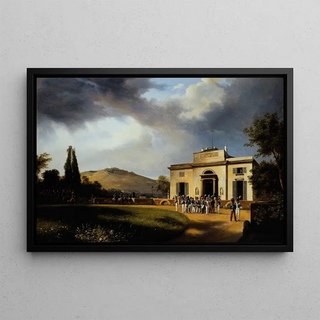JeanCharles Joseph Rmond - Le Pavillon de Bagatelle actuel Bois de Boulogne actuel 16me arrondissement.webp