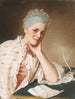 Portrait of Mrs. Jacquet - Jean-Étienne Liotard — näkymä teoksesta