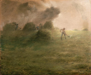 Une tempête pendant la fauche - Jean-François Millet — näkymä teoksesta