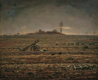 JeanFranois Millet - Die Ebene von Chailly mit Egge und Pflug.webp