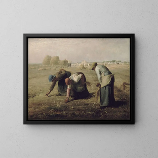 Les Glaneuses - Jean-François Millet — kehystetty taideteos seinällä
