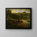 Hameau Cousin Gréville - Jean-François Millet — kehystetty taideteos seinällä