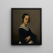 Louise-Antoinette Feuardent - Jean-François Millet — kehystetty taideteos seinällä