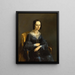 Madame Valmont - Jean-François Millet — kehystetty taideteos seinällä