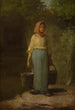 Jeune paysanne revenant du puits - Jean-François Millet — näkymä teoksesta