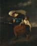 Retraite de la tempête - Jean-François Millet — näkymä teoksesta