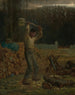 Le Bûcheron - Jean-François Millet — näkymä teoksesta