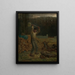Le Bûcheron - Jean-François Millet — kehystetty taideteos seinällä