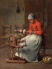 Nainen juoksee - Jean-François Millet — näkymä teoksesta