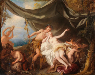 Bacchus et Ariane - Jean-François de Troy — näkymä teoksesta