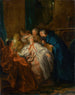 Avant le bal - Jean-François de Troy — näkymä teoksesta