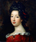 Louise Françoise de Bourbon mademoiselle de Nantes - Jean-François de Troy — näkymä teoksesta