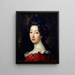 Louise Françoise de Bourbon mademoiselle de Nantes - Jean-François de Troy — kehystetty taideteos seinällä