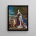 Elisabeth-Charlotte de Bavière, palatiinprinssi - Jean-François de Troy — kehystetty taideteos seinällä