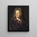 Jacques-Antoine Arlaud - Jean-François de Troy -miniatyyri-taiteilijan — kehystetty taideteos seinällä