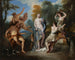 Le Jugement de Paris - Jean-François de Troy — näkymä teoksesta