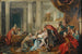 Estherin pyörtyminen - Jean-François de Troy — näkymä teoksesta