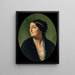 Jeanne Élisabeth dite Isabelle Hittorf - Jean-Hippolyte Flandrin — kehystetty taideteos seinällä