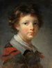 Poika punaisella vuoratussa takissa - Jean-Honoré Fragonard — näkymä teoksesta