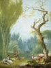 Hevosen ja ratsastajan peli - Jean-Honoré Fragonard — näkymä teoksesta