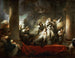 Coresus se sacrifiant pour sauver Callirhoe - Jean-Honoré Fragonard — näkymä teoksesta