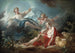 Diane ja Endymion - Jean-Honoré Fragonard — näkymä teoksesta
