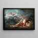 Diane ja Endymion - Jean-Honoré Fragonard — kehystetty taideteos seinällä
